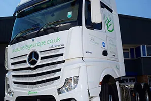 Ultra eco-friendly vehicle for Konica Minolta deliveries