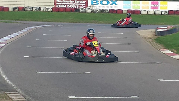 Relay goes for go-karting in a big way!